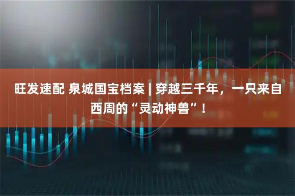 旺发速配 泉城国宝档案 | 穿越三千年，一只来自西周的“灵动神兽”！