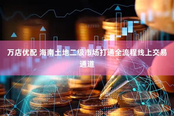 万店优配 海南土地二级市场打通全流程线上交易通道